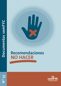 Recomendaciones «NO HACER»